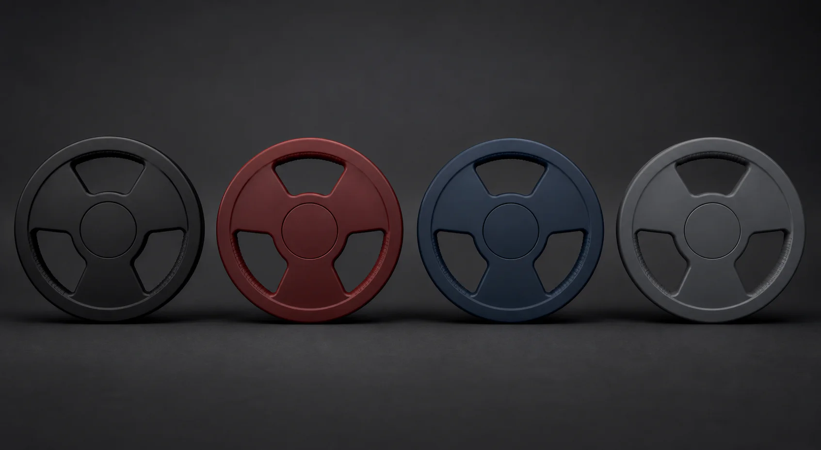Custom color options for commercial weight plates