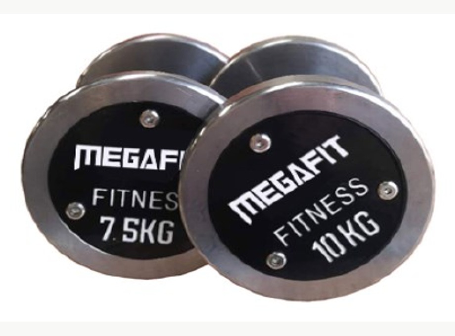 SUS304 Dumbbell - 2.5-50 kg, 2.5 kg increments