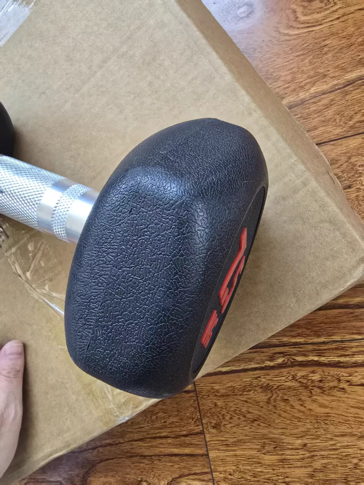 Textured Rubber Hex Dumbbell product detail 2