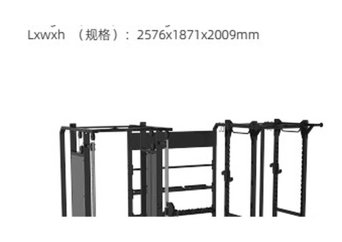 Multi Jungle Training System home gym functional trainer from PBF