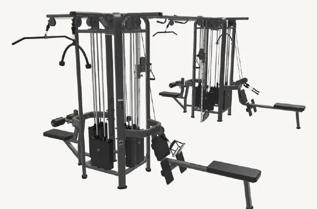 Six-Column Functional Trainer home gym functional trainer and multi-functional rack manufacturer