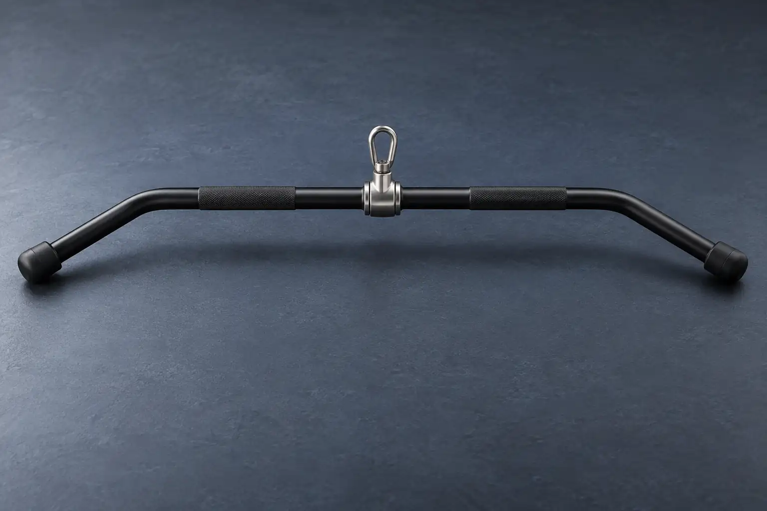 Symmetrical wide cable bar with visible grip zones and protective end caps