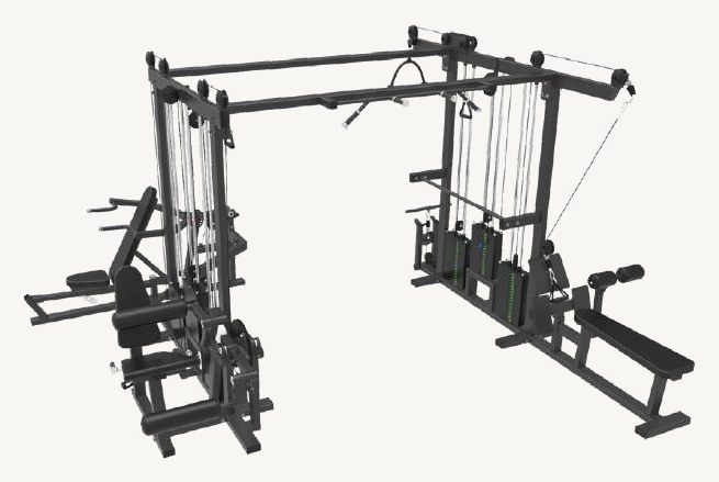 Smith kabelkryss machine för kommersiell gymutrustning