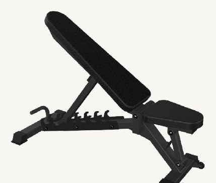Verstellbare Hantelbank für professionelle Fitnessstudio-Ausstattung