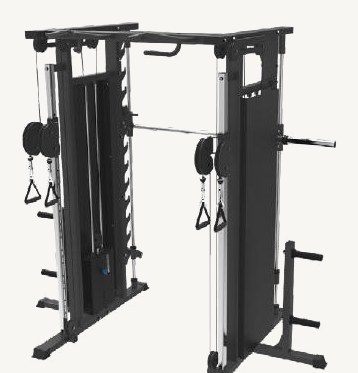 Smith Trainer mit Doppelzug für professionelle Fitnessstudio-Ausstattung