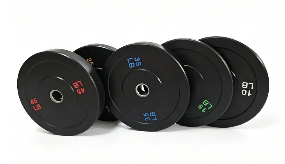 Bumper plate tập luyện hay thi đấu: nên chọn loại nào? – hình ảnh thực tế