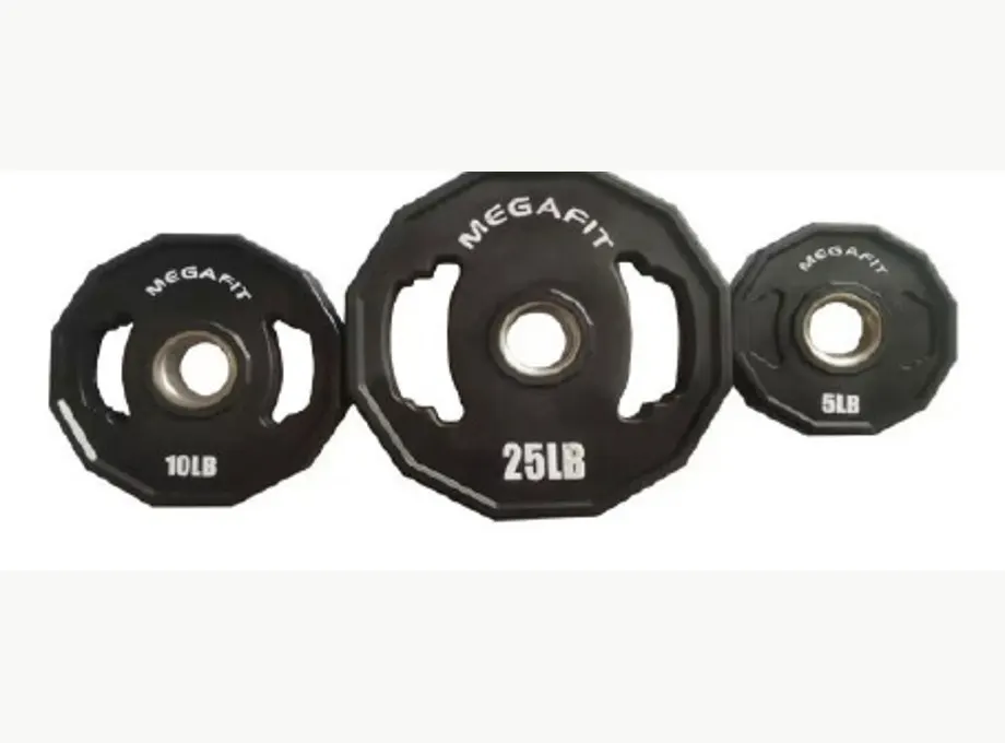 Set de disques en polyuréthane pour équipement de salle de sport professionnelle