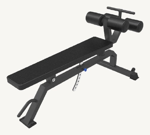 Banc olympique avec rangement de disques pour équipement de salle de sport professionnelle