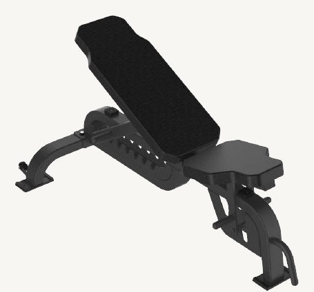Banc réglable professionnel pour équipement de salle de sport professionnelle